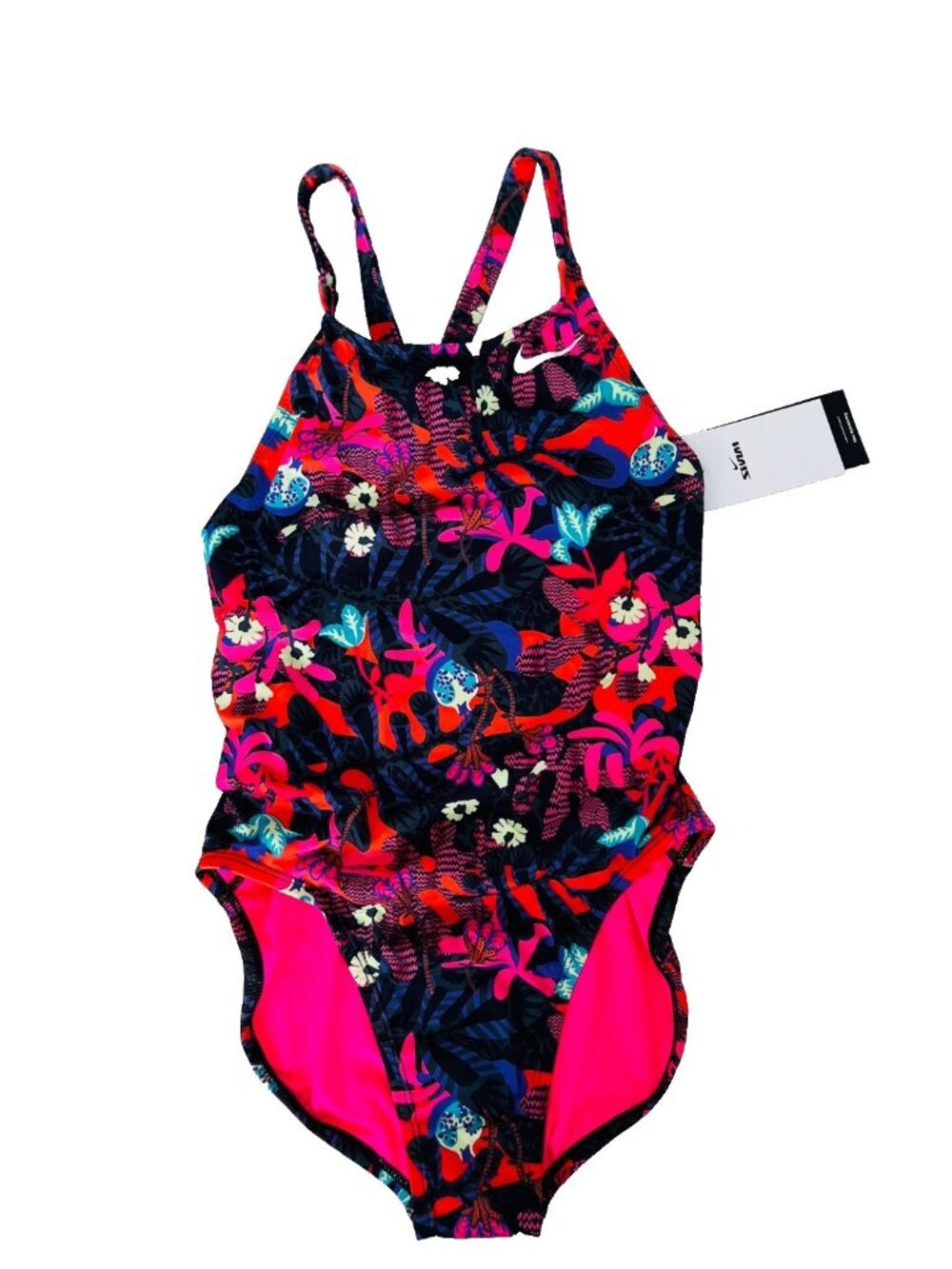 Nike Swim Girls Splashback Swimsuit Floral ( 36 )